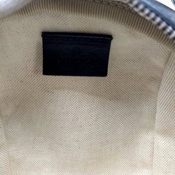 Gucci Hand Bag Black Leather 796-070325 - Picture 13 of 13